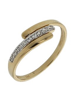 Bague multi Oxyde Fantaisie bicolore 9K