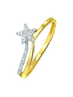 Bague Etoiles filantes oxyde