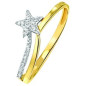 Bague Etoiles filantes oxyde