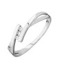 Bague Trilogy diamant 0,036 CT HP1 or blanc