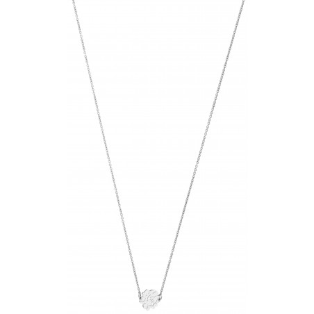 Collier motif Rose évidée PM