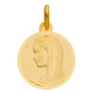 Médaille Ronde Vierge ciselé