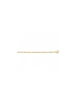 Chaîne Singapour 1,6mm or jaune