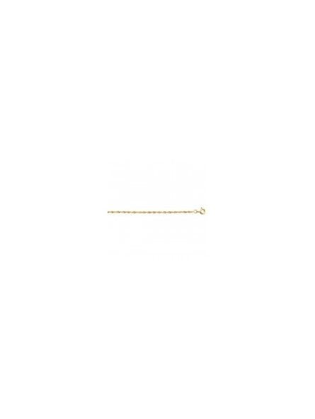 Chaîne Singapour 1,6mm or jaune