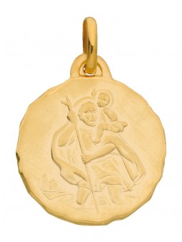 Médaille ST Christophe ciselé