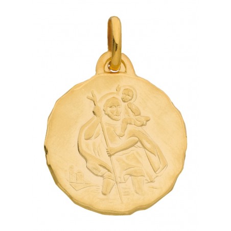 Médaille ST Christophe ciselé