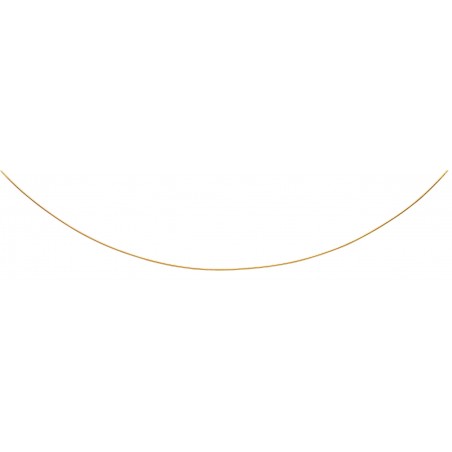 Collier Omega Fil Rond 1,00 mm