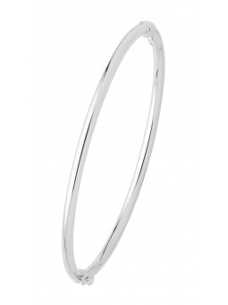 Bracelet Jonc 3 mm  or blanc