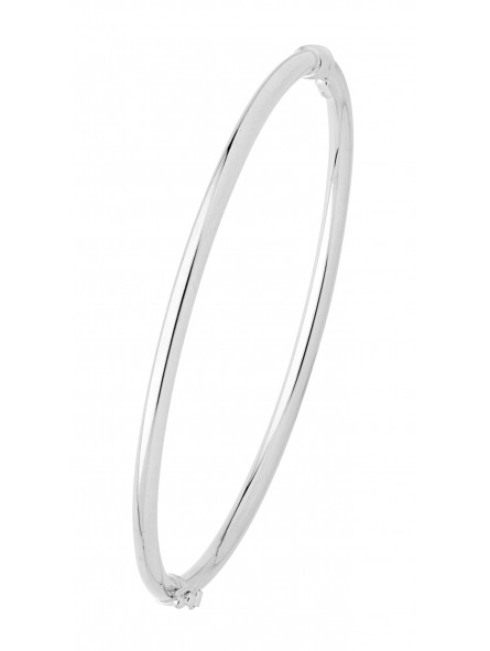 Bracelet Jonc 3 mm  or blanc
