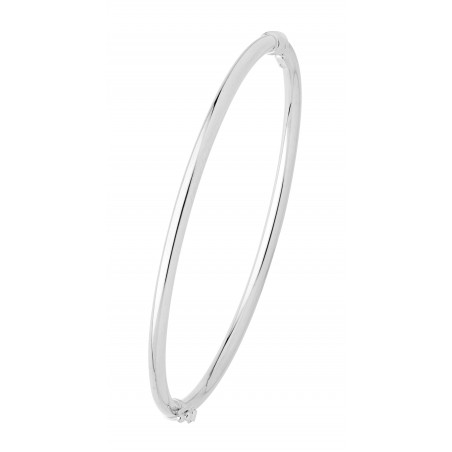 Bracelet Jonc 3 mm  or blanc