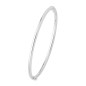 Bracelet Jonc 3 mm  or blanc