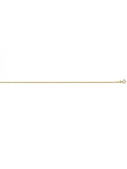 Collier Forçat 2,1 mm or jaune