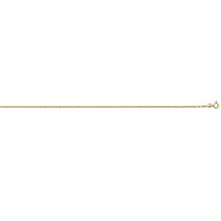 Collier Forçat 2,1 mm or jaune