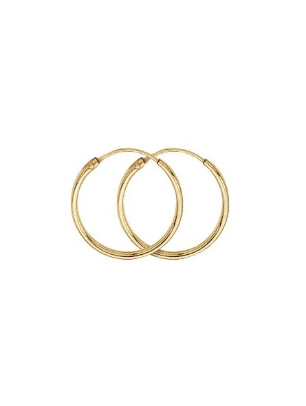 créoles Fil Rond 1,0 - 14 mm
