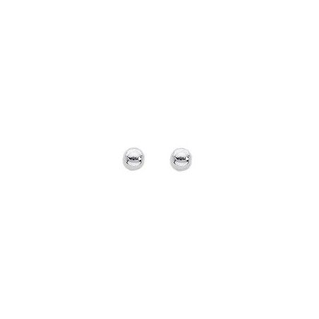 Boucles d'Oreilles en Or blanc