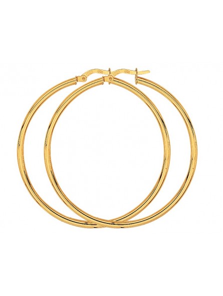 créoles Fil Rond 2.0 - 40 mm