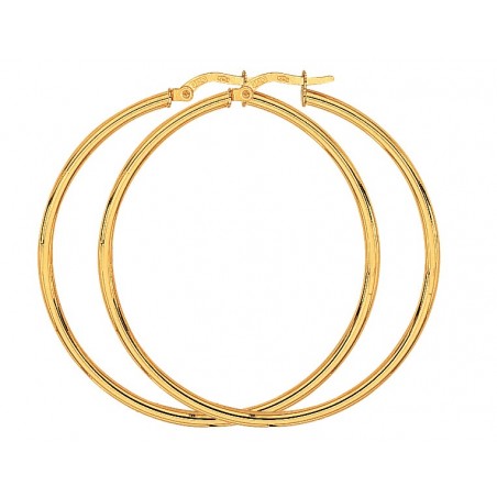 créoles Fil Rond 2.0 - 40 mm