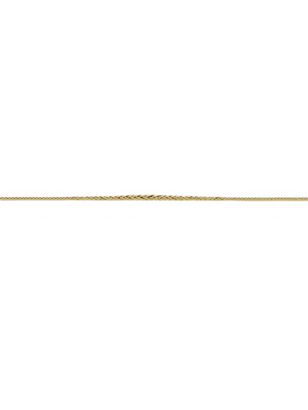 Collier chute Palmier 3.5 mm - or 750
