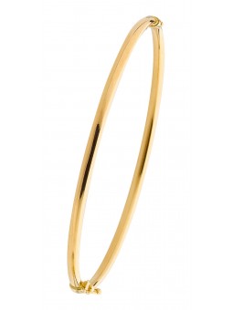 Bracelet demi-Jonc 3 mm - or 750