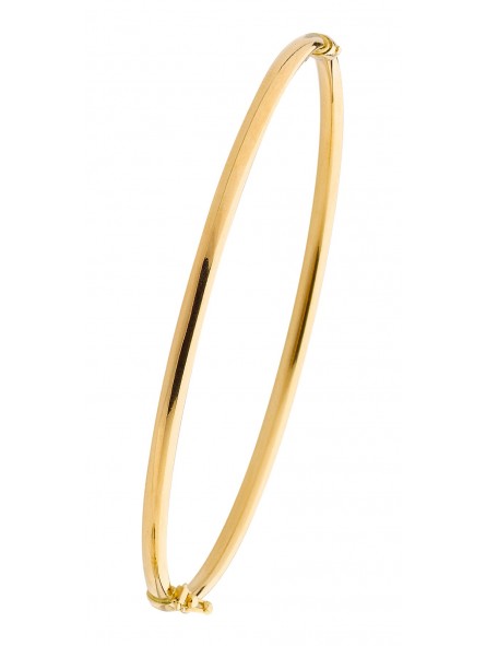 Bracelet demi-Jonc 3 mm - or 750