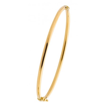 Bracelet demi-Jonc 3 mm - or 750