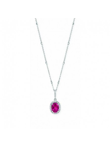 collier naiomy argent et rubis artificiel collier naiomy argent et rubis artificiel