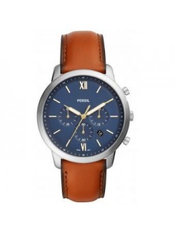 montre homme fossil marron clair chronographe