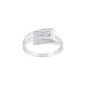Bague entrelacée diamants