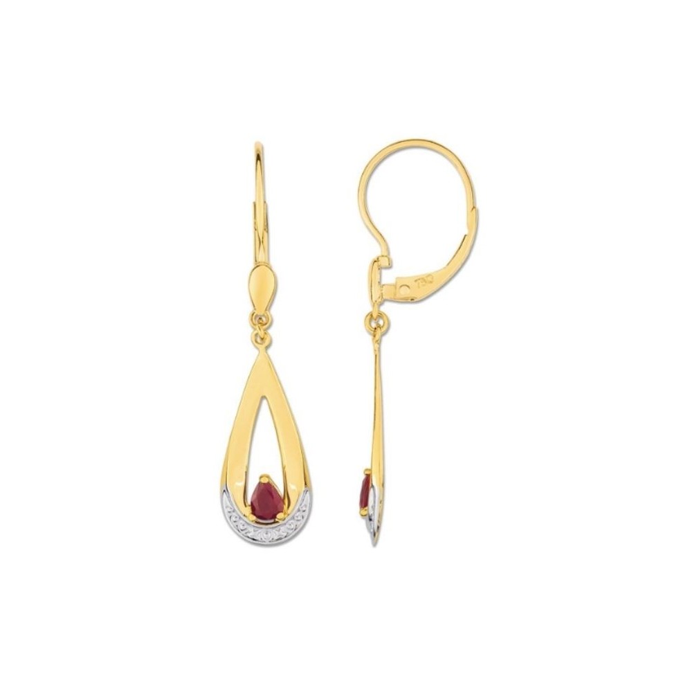 Boucles d'oreilles dormeuses