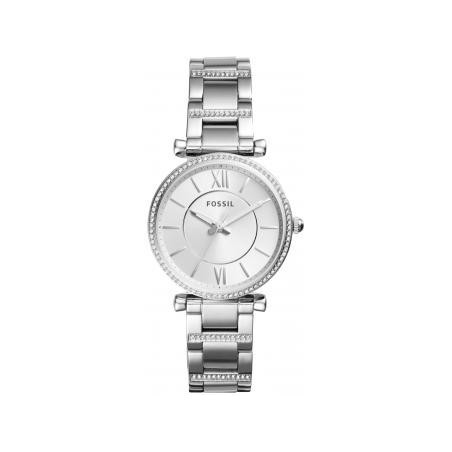 fossil carlie montre femme bracelet acier
