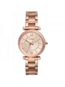 Montre Femme Fossil ES4301 - Collection  Carlie style Mode avec acier - Mouvement Quartz