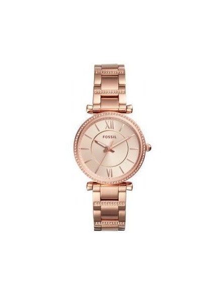 Montre Femme Fossil ES4301 - Collection  Carlie style Mode avec acier - Mouvement Quartz