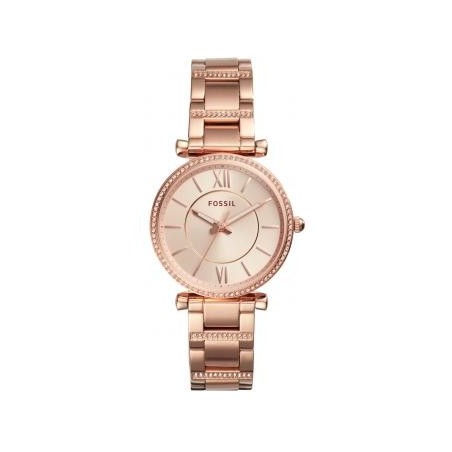 Montre Femme Fossil ES4301 - Collection  Carlie style Mode avec acier - Mouvement Quartz