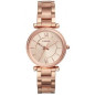 Montre Femme Fossil ES4301 - Collection  Carlie style Mode avec acier - Mouvement Quartz