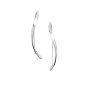 Boucles d'Oreilles Pendantes Kariana - Acier Argenté