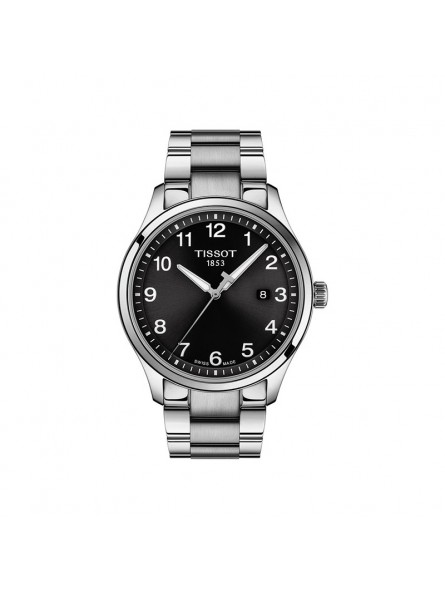 Montre Homme Tissot Gt XL noir bracelet acier - Réf. T1164101105700