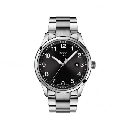 Montre Homme Tissot Gt XL noir bracelet acier - Réf. T1164101105700