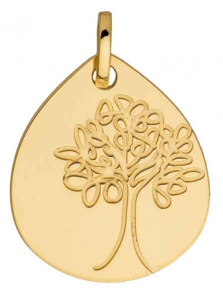 Pendentif Arbre de vie or jaune 750/000 Pendentif Arbre de vie or jaune 750/000