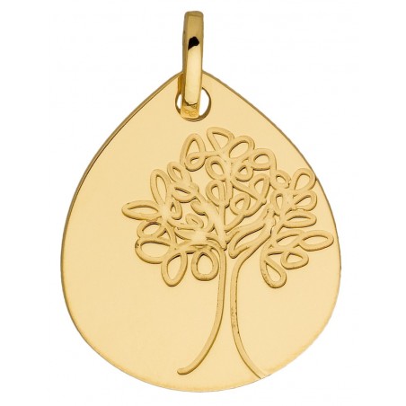 Pendentif "Arbre de vie" or jaune 750/000