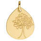 Pendentif Arbre de vie or jaune 750/000 Pendentif Arbre de vie or jaune 750/000