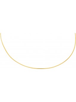 Collier "Oméga" réversible bicolore or 750/000