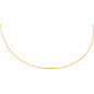 Collier Oméga  réversible bicolore or 750/000