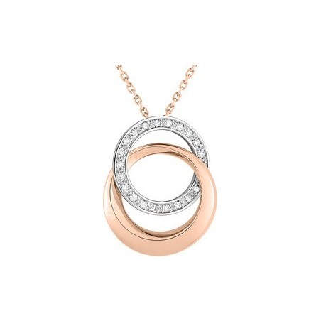 Collier diamant or 750/000