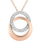 Collier diamant or 750/000