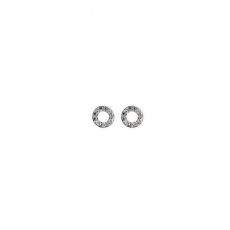 Boucles d'oreilles diamants or 375/000
