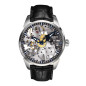 Montre Homme Tissot T-Complication Squelette Cuir Noir- T0704051641100