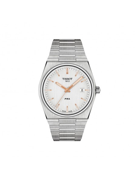 Montre Homme Tissot PRX 40 205 blanc -T1374101103100 Montre Homme Tissot PRX 40 205 blanc -T1374101103100