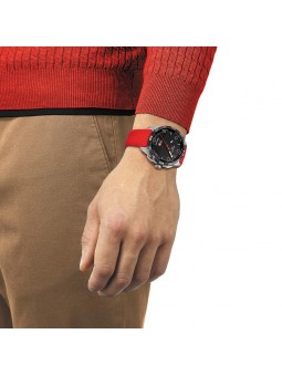 Montre Homme Tissot T-TOUCH Connect Solar Rouge - T1214204705101