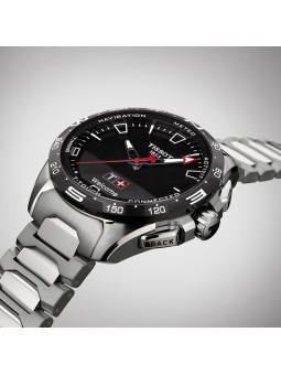 Montre Homme Tissot T-Touch Connect Solar Titane Noir - T1214204405100