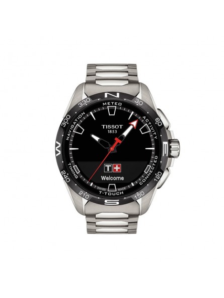 Montre Homme Tissot T-Touch Connect Solar Titane Noir - T1214204405100